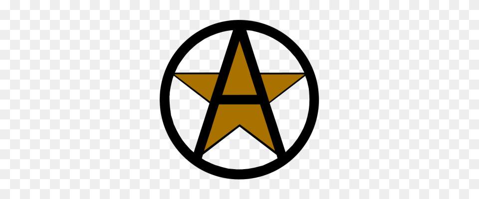 Anarchy, Star Symbol, Symbol, Machine, Wheel Png