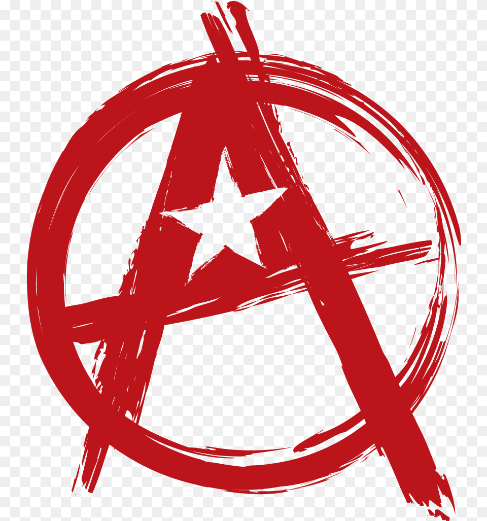 Anarchy Logo Anarchy Symbol Austin Anarchy Logo, Star Symbol, Person Free Transparent Png