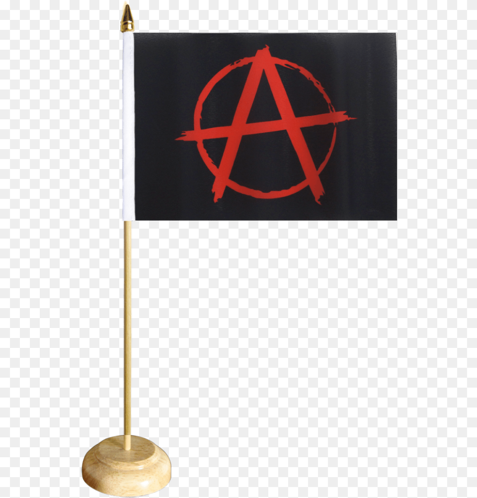 Anarchy Red Table Flag Drapeau Anarchy Png Image