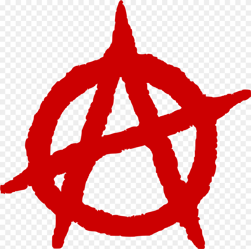 Anarchy Symbol, Person Free Png Download