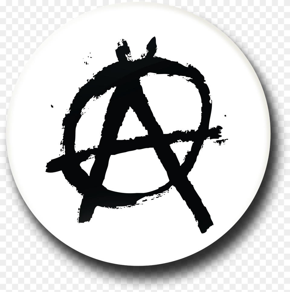 Anarchy Symbol Transparent Anarchy Symbol Art, Person Free Png Download