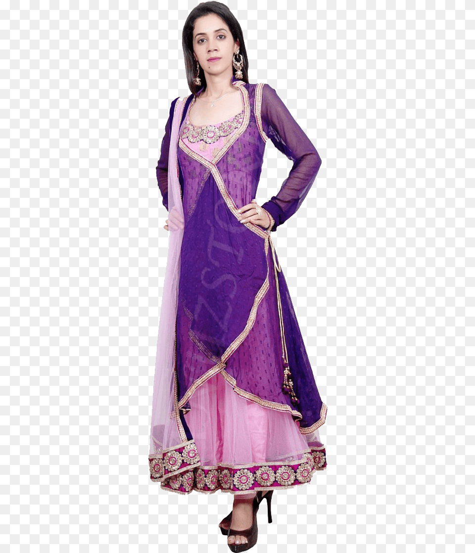 Anarkali New Dress Pattern, Silk, Clothing, Adult, Female Png