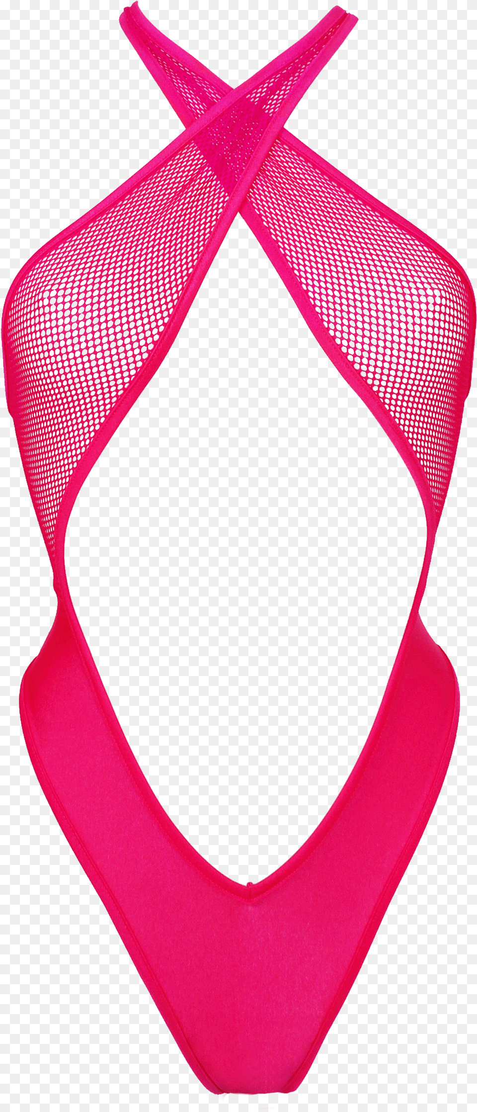 Anastasia Sexy Fishnet Rave Bodysuit Neon Pinkbodysuits Lingerie Top, Accessories, Collar, Clothing, Swimwear Png Image
