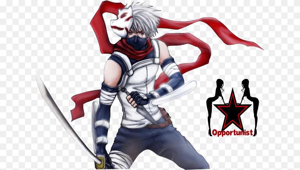 Anbu Kakashi By Opportunist Kakashi Hatake, Book, Comics, Publication, Adult Png Image