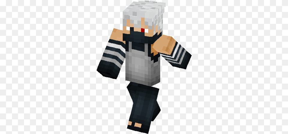 Anbu Kakashi Skin Minecraft Skins Minecraft Kakashi Skin Youtuber, Person, Formal Wear, Head Free Png Download