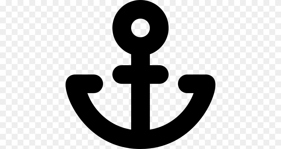 Anchor, Gray Png Image