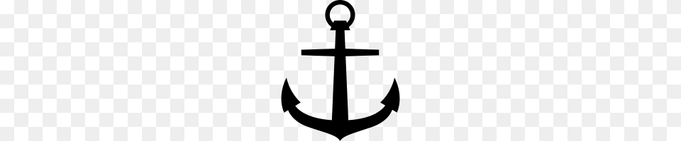 Anchor, Gray Free Transparent Png