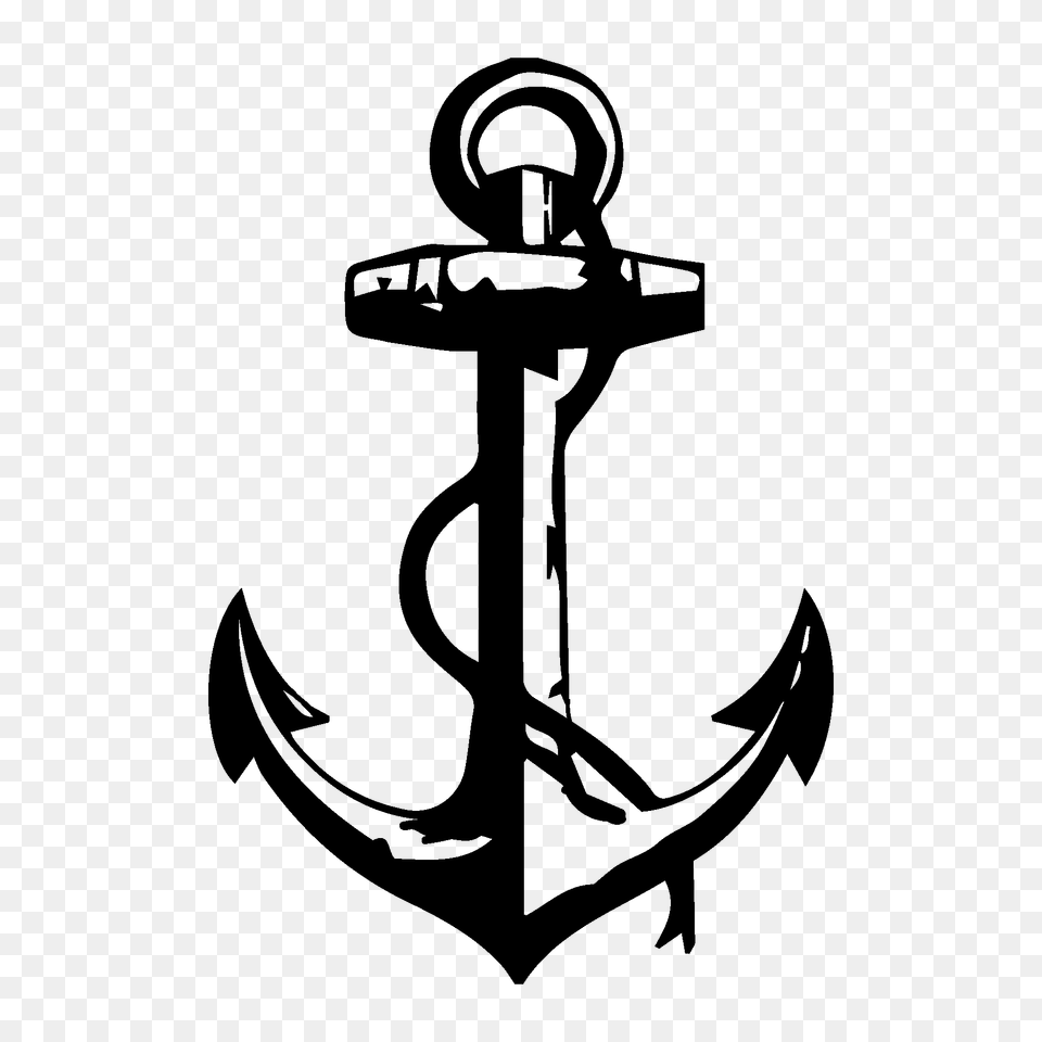 Anchor, Gray Free Transparent Png