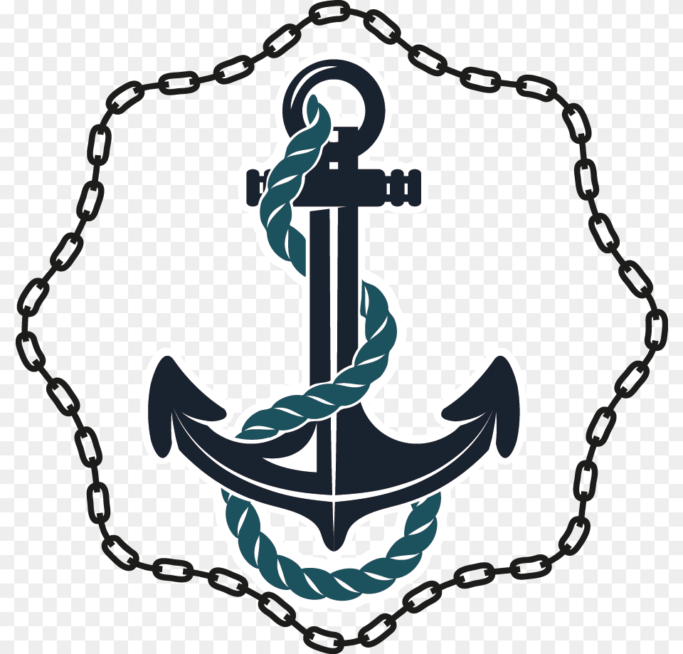Anchor And Chain Clipart Anchor Chain Drawer Anchor Ship, Electronics, Hardware, Hook, Accessories Free Transparent Png