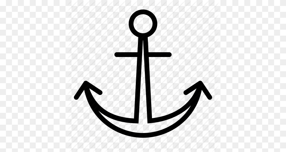 Anchor Boat Marine Maritime Nautical Naval Pirate Pirates, Electronics, Hardware, Hook Free Png