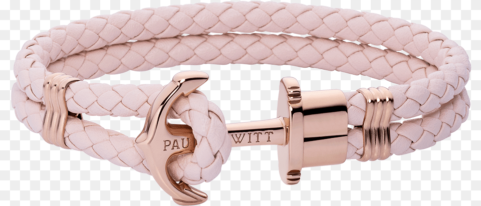 Anchor Bracelet Phrep Rose Gold Leather Pink Paul Hewitt Bracelet Rose Gold, Accessories, Jewelry, Animal, Reptile Png