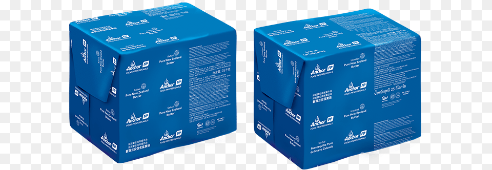 Anchor Bulk Butter Anchor Unsalted Butter 25kg, Box, Cardboard, Carton, First Aid Free Transparent Png