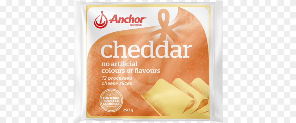 Anchor Cheddar Cheese Slices Snack, Advertisement, Poster, Food, Ketchup Free Transparent Png