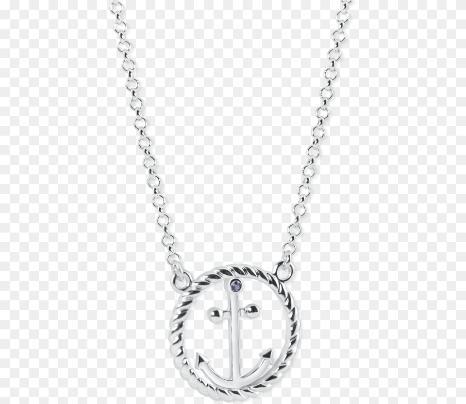 Anchor Circle Rope Necklace Locket, Accessories, Jewelry, Electronics, Hardware Png Image