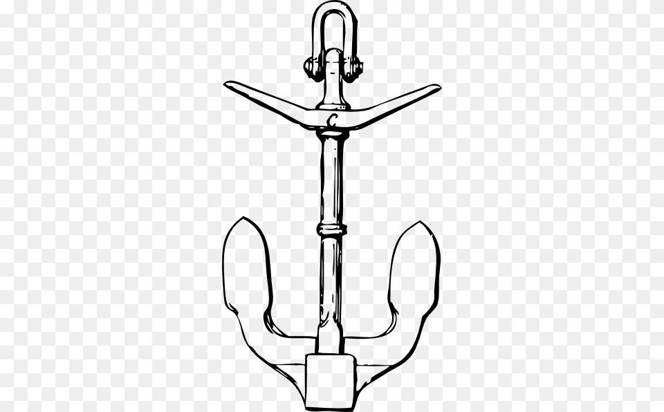 Anchor Clip Art Vector, Electronics, Hardware, Hook, Smoke Pipe Free Png Download