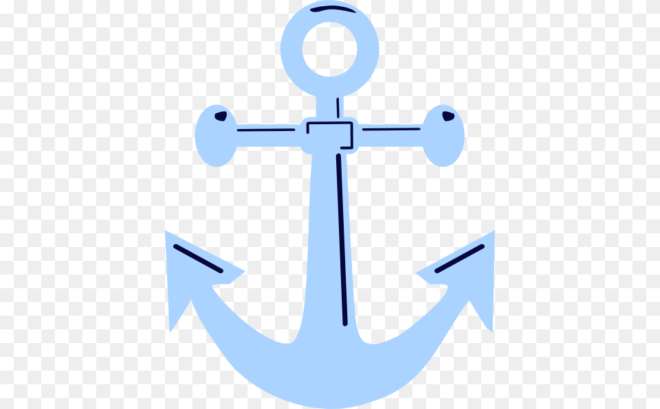 Anchor Clipart Baby Blue, Electronics, Hardware, Hook, Cross Free Png