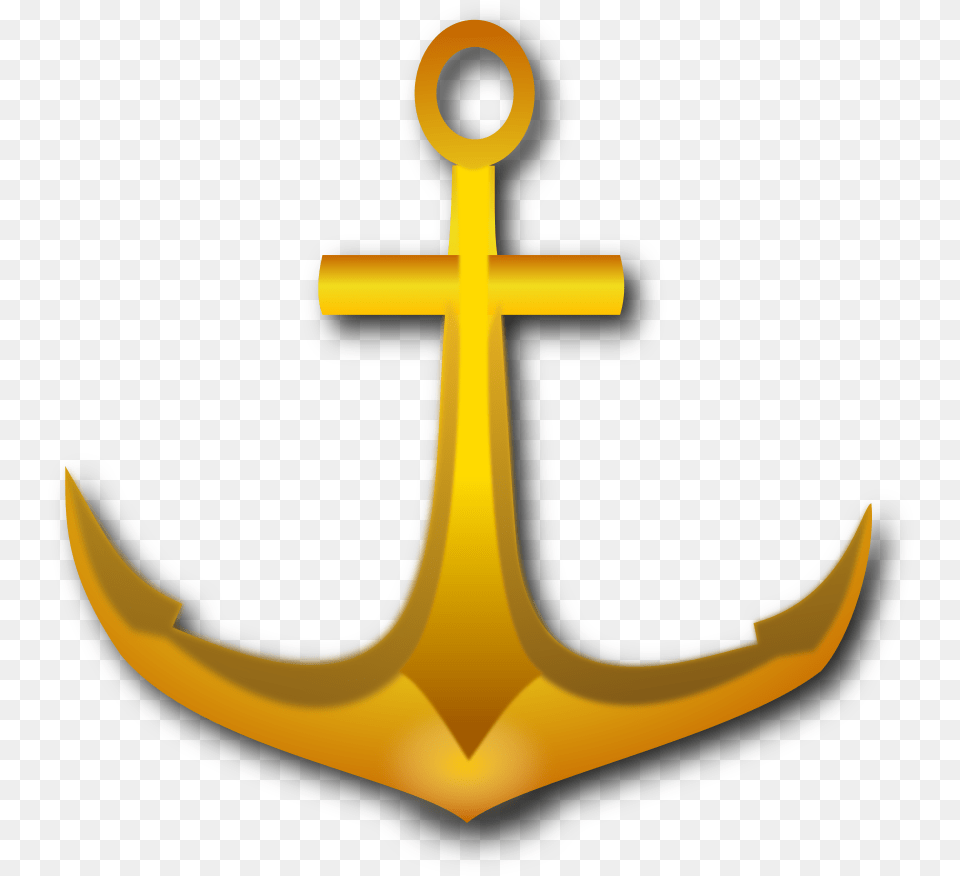 Anchor Clipart Gold, Electronics, Hardware, Hook, Cross Png