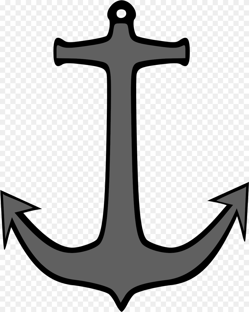 Anchor Clipart Of A Boat Anchor, Electronics, Hardware, Hook, Cross Free Png Download