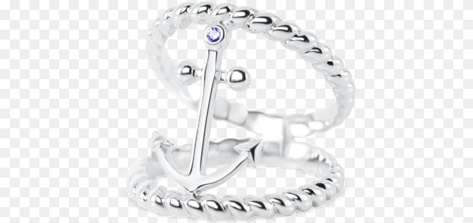 Anchor Double Rope Ring Body Jewelry, Electronics, Hardware, Accessories, Smoke Pipe Free Png