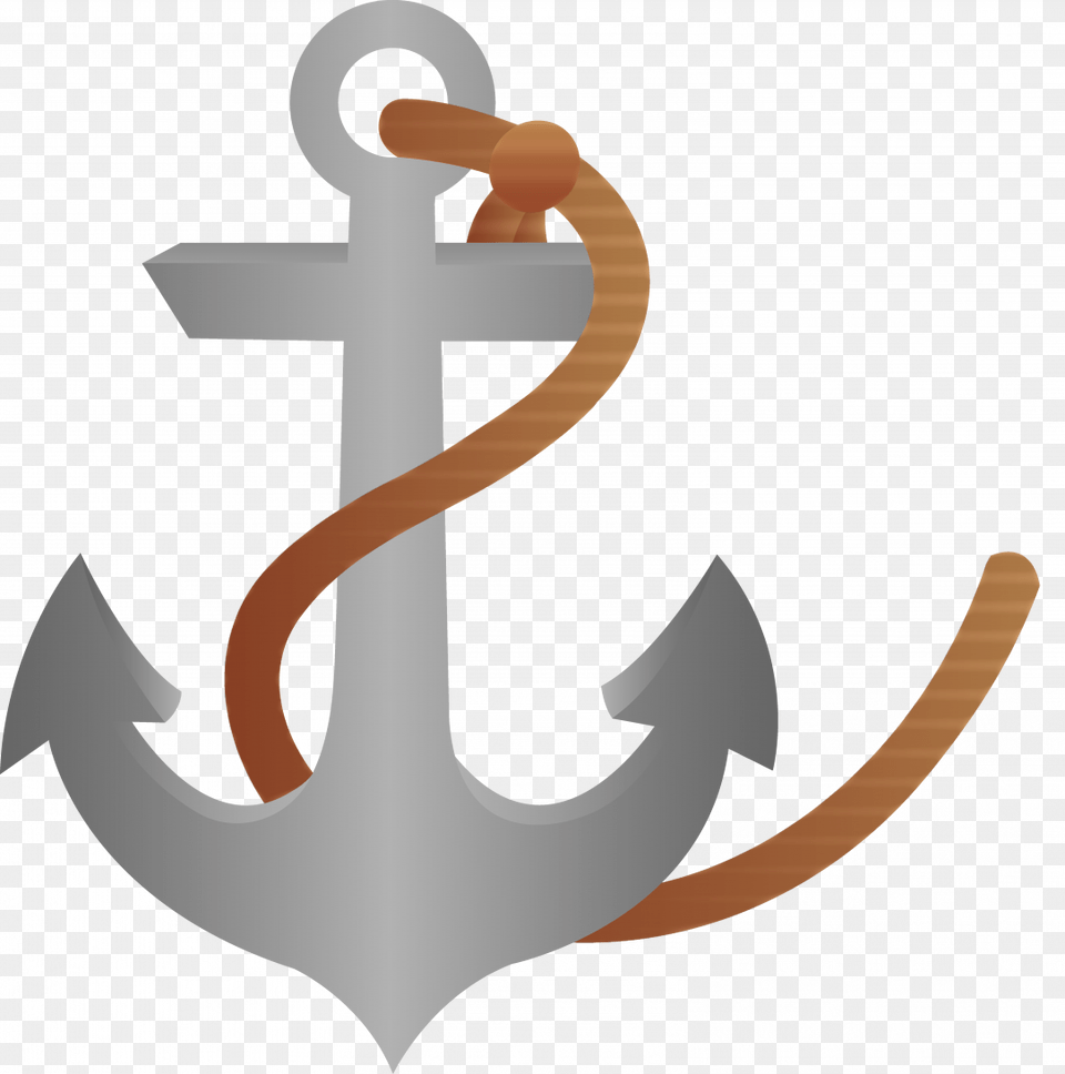 Anchor Drawing Meaning Pirate Ship Anchor Clipart, Electronics, Hardware, Hook, Cross Free Png Download