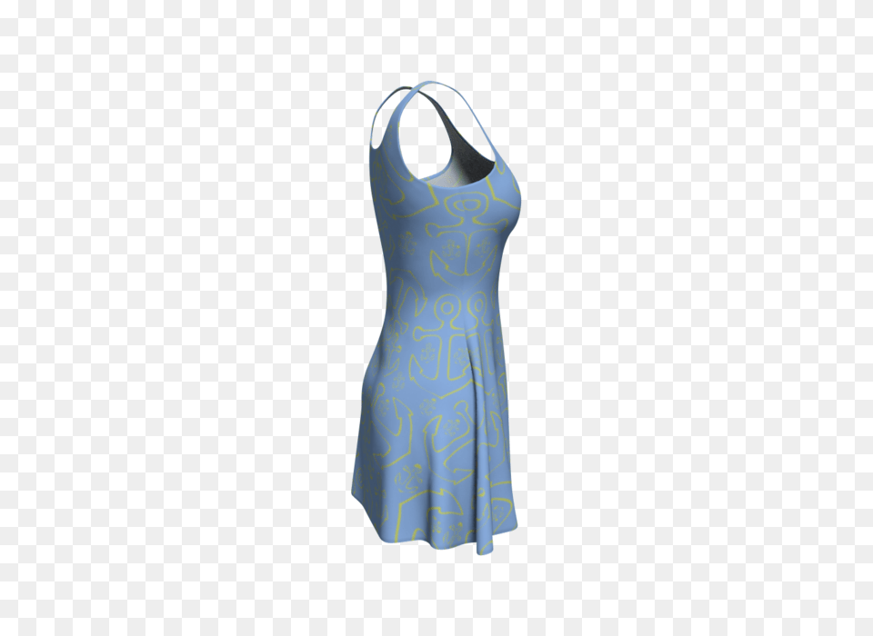 Anchor Dream Flare Dress, Clothing, Evening Dress, Formal Wear, Fashion Free Png Download