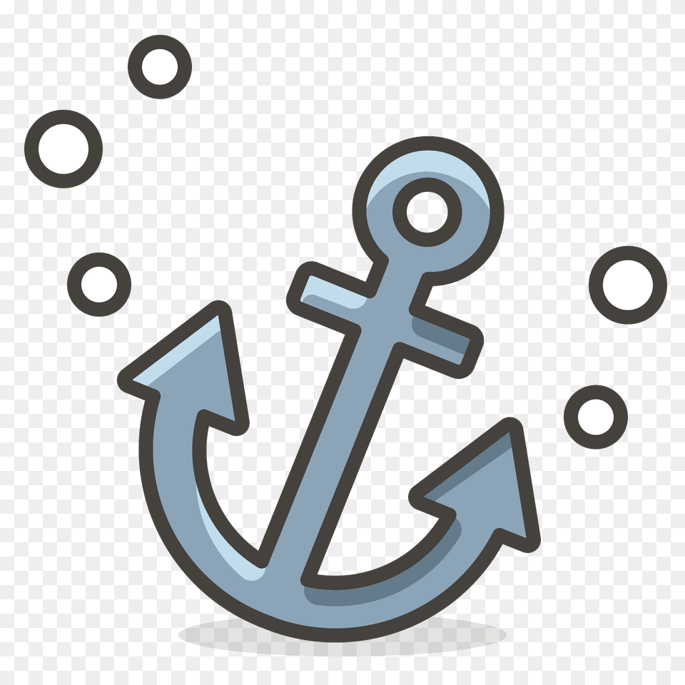 Anchor Emoji Clipart, Electronics, Hardware, Hook, Smoke Pipe Png Image