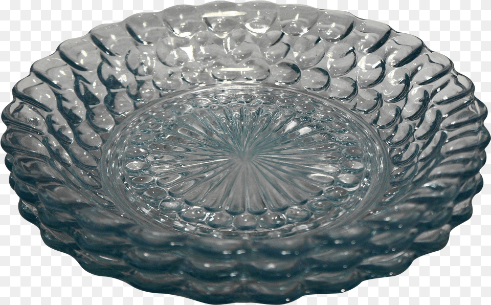 Anchor Hocking Bubble Sapphire Light Blue Flat Soup Bowl, Pottery, Tape Png