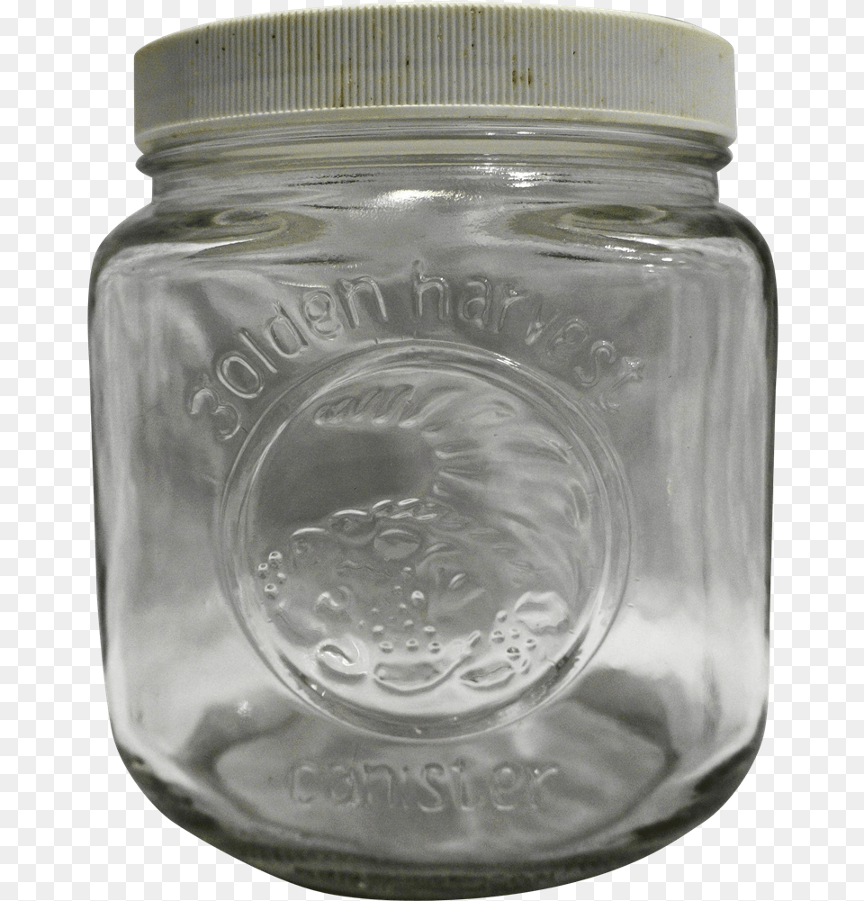 Anchor Hocking Golden Harvest Short Canister White Anchor Hocking, Jar Free Png Download