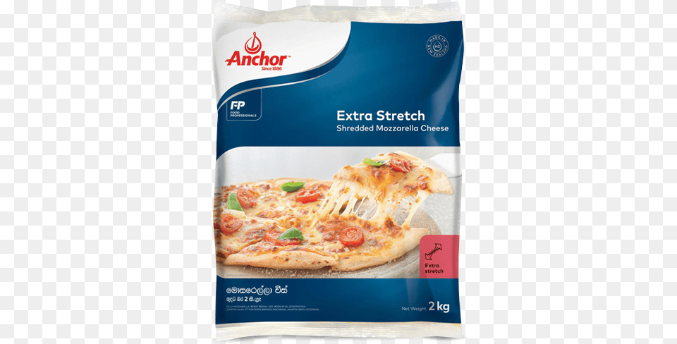 Anchor Mozzarella Shredded Cheese, Advertisement, Food, Pizza, Poster Png Image