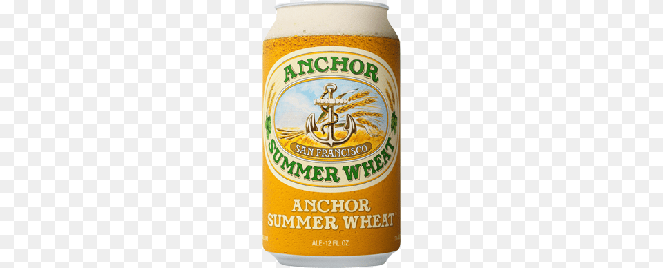 Anchor Releases Seasonal Wheat In Cans American Wheat Beer, Alcohol, Beverage, Lager Png Image