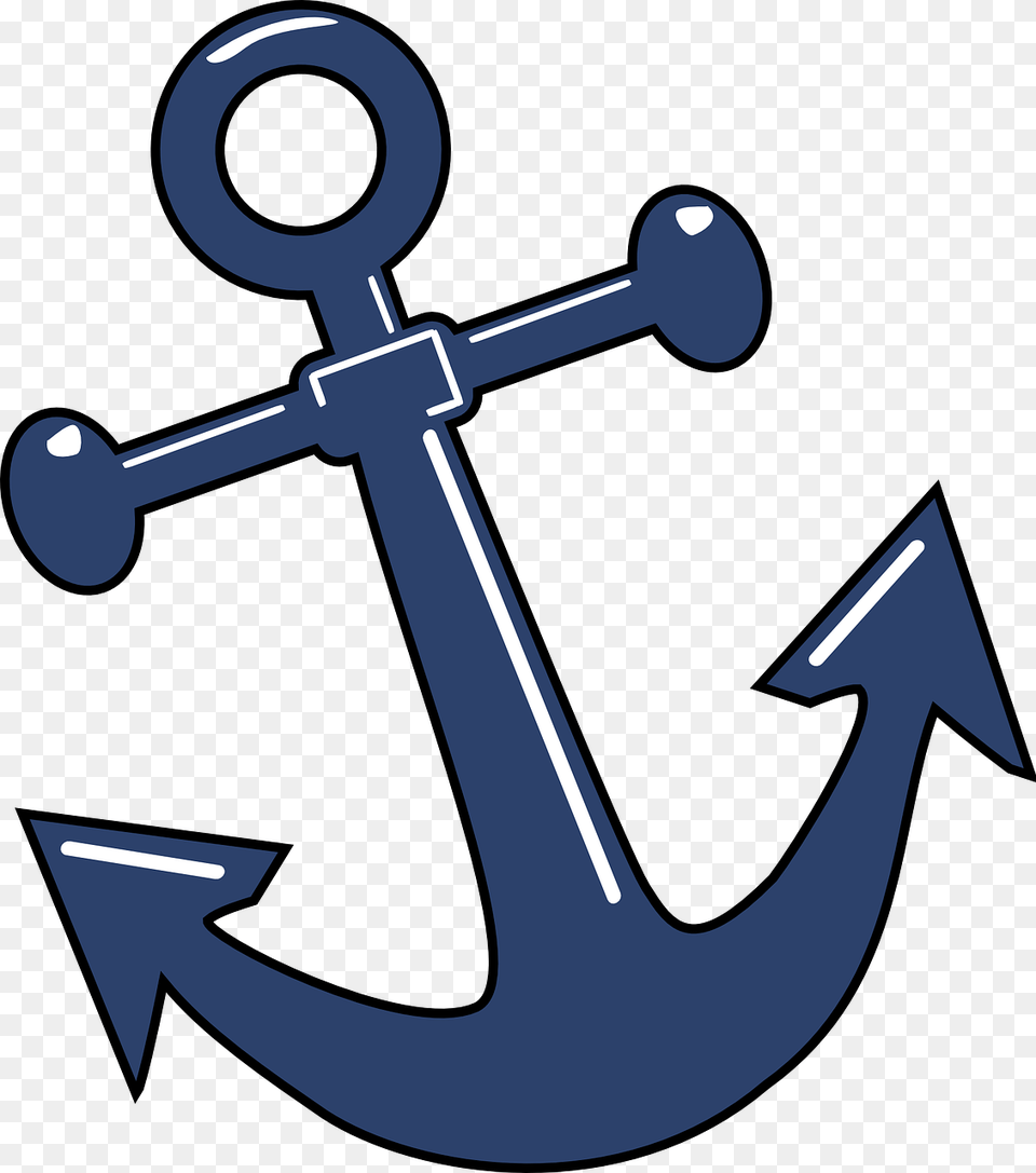 Anchor Shiny Symbol Design Icon Image Background Anchor Clipart, Electronics, Hardware, Hook, Cross Free Png