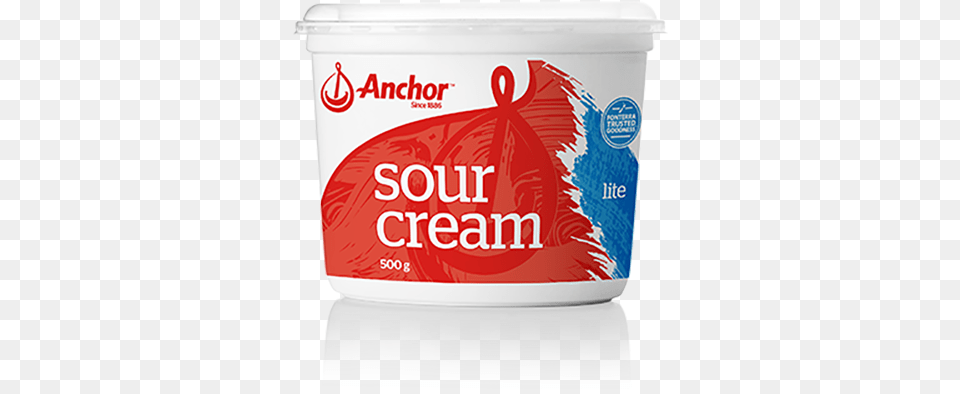 Anchor Sour Cream Lite, Dessert, Food, Yogurt, Mailbox Free Png Download