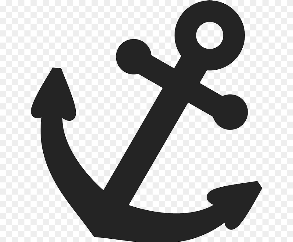 Anchor Stamp At Angle Stamp Ancla De Barco Dibujo, Electronics, Hardware, Hook, Animal Png