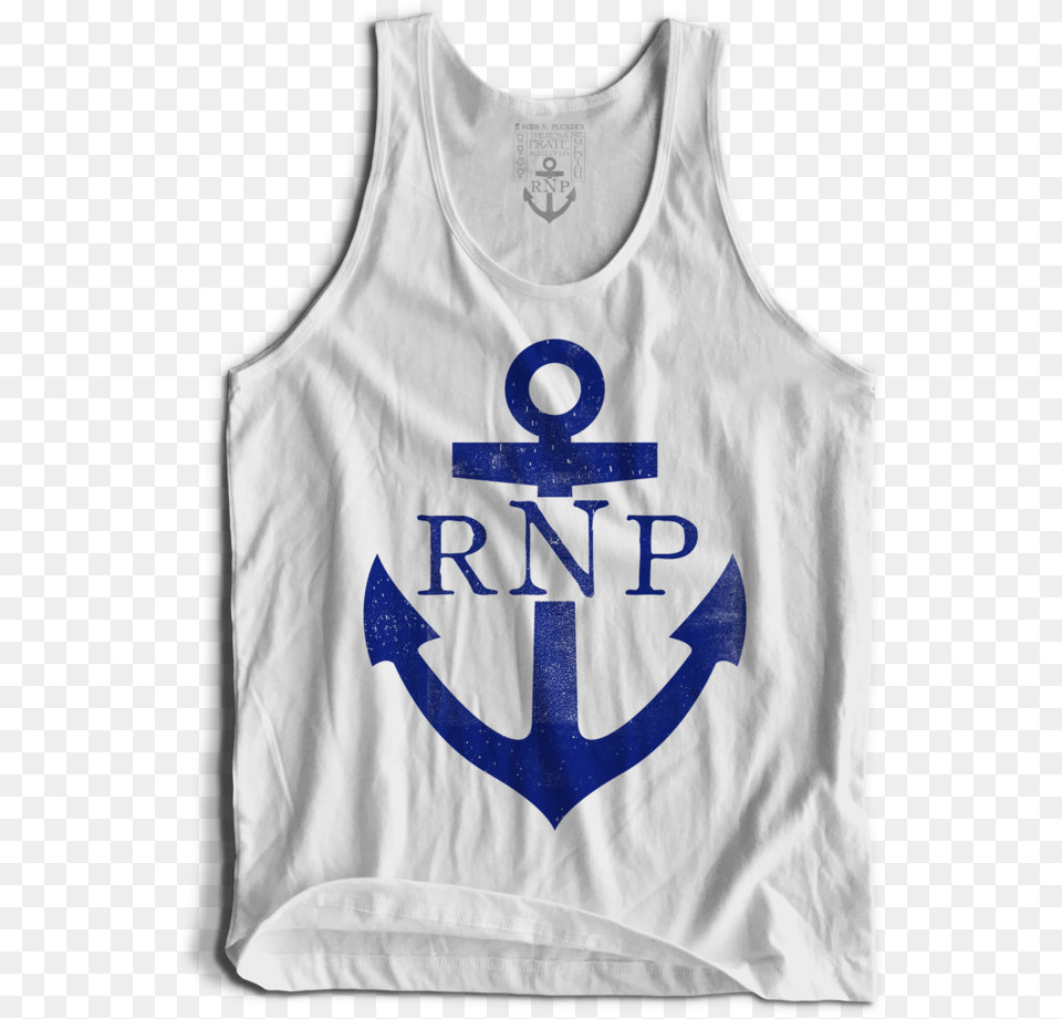 Anchor Tank Top Blazed And Confused Top, Electronics, Hardware, Clothing, Vest Free Png