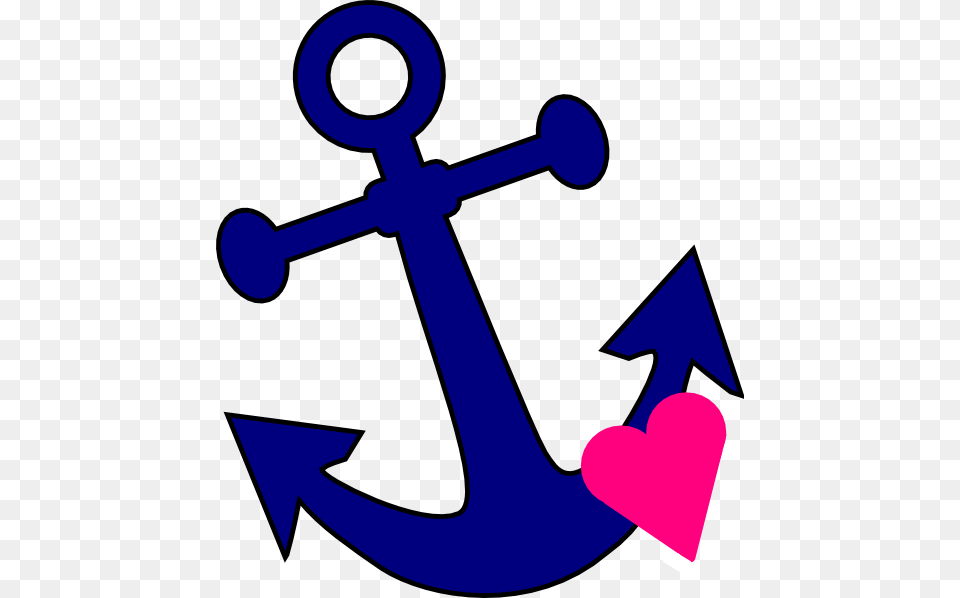 Anchor With Heart Clipart, Electronics, Hardware, Hook, Cross Png