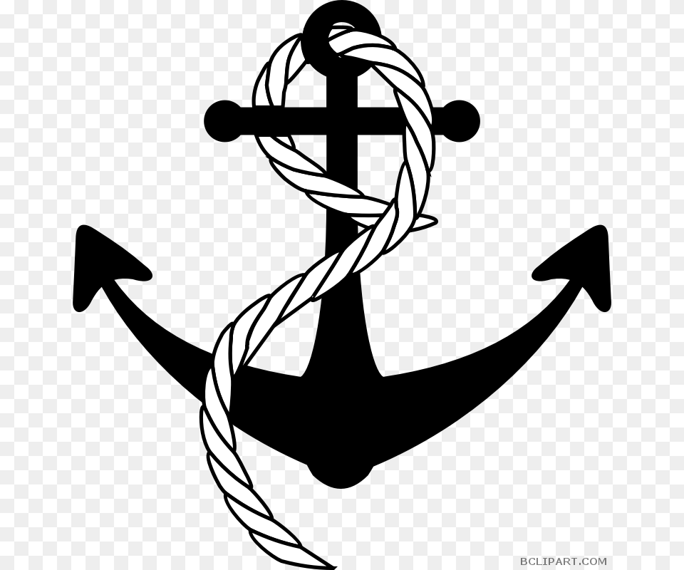 Anchor With Rope Transparent Clipart Anchor Rope Clip Anchor With Rope, Person, Head Free Png