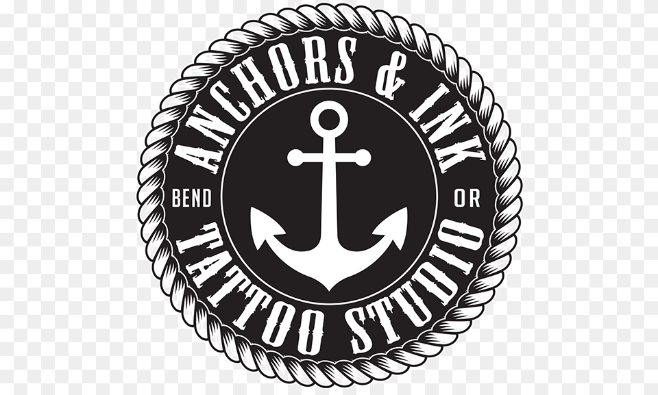 Anchors Amp Ink Tattoo Studio And School Anchors And Ink Tattoo Studio, Electronics, Hardware, Hook, Emblem Png