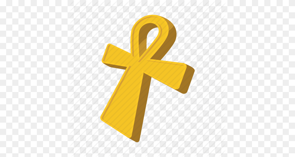 Ancient Ankh Cartoon Cross Egypt Egyptian Life Icon, Symbol Free Transparent Png