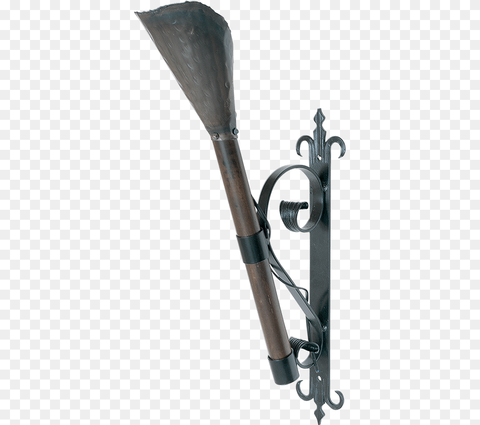 Ancient Armoury Wall Mounted Medieval Torch Holder Medieval Wall Torch Holder, Firearm, Gun, Rifle, Weapon Png Image