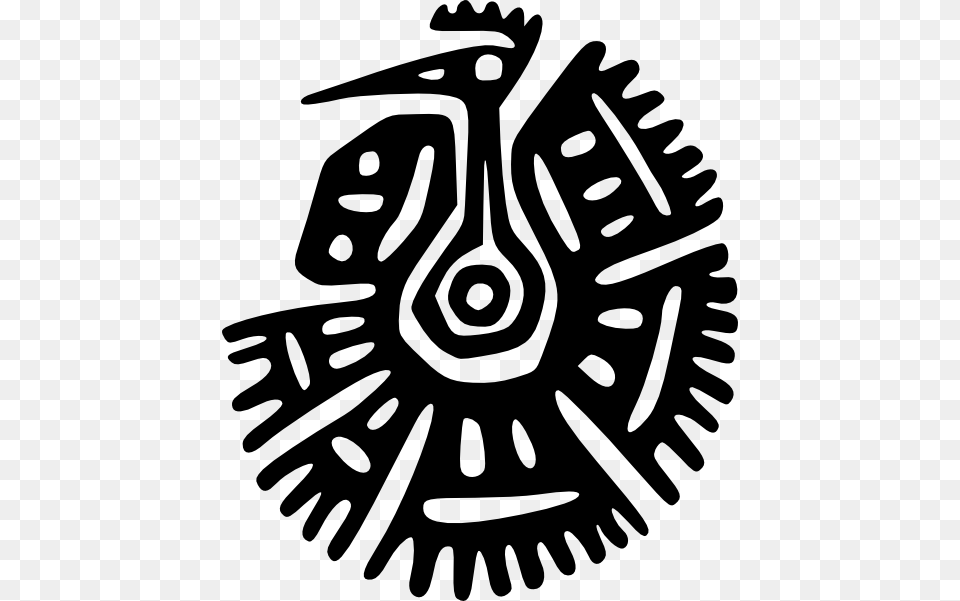 Ancient Birds Of Symbolism Black And White Incan Symbols, Baby, Person, Machine, Emblem Free Png