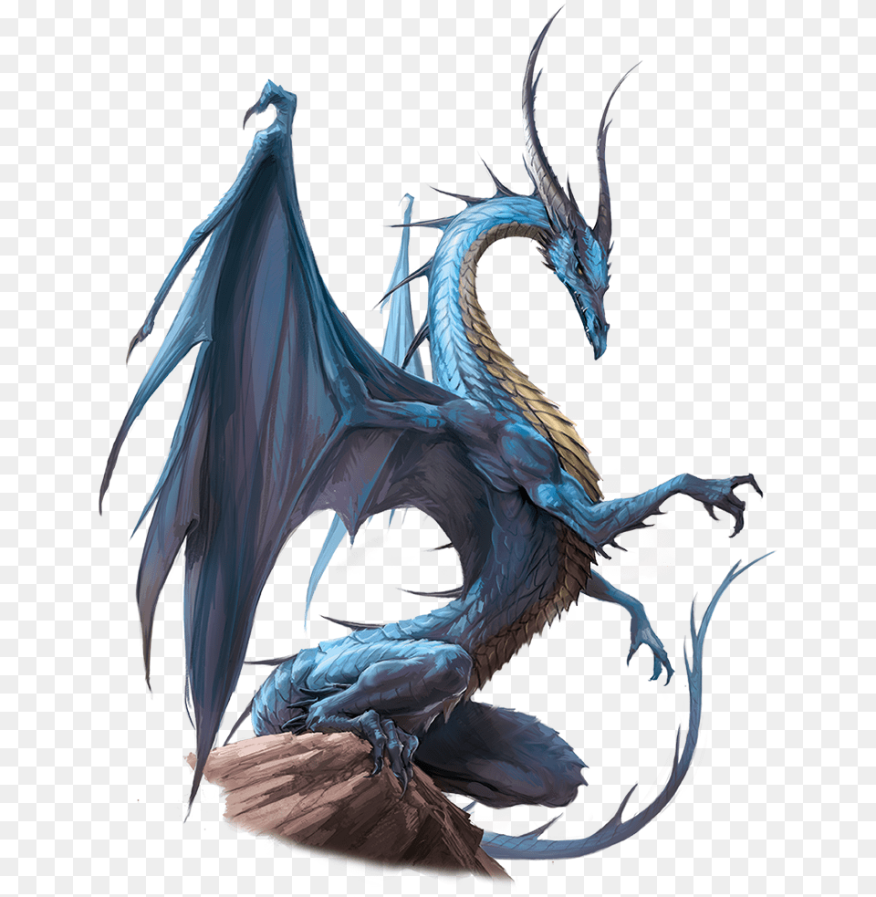 Ancient Blue Dragon Pathfinder Dragon, Animal, Bird Free Transparent Png