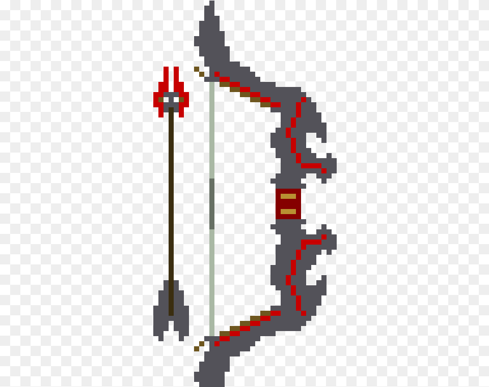Ancient Bow And Arrow Pixel Art Bow And Arrow, Weapon Free Transparent Png