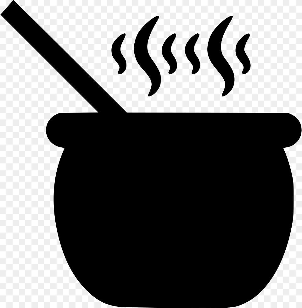 Ancient Cauldron Cooking Fire Pot Slime Soup Cooking Pot Icon, Cannon, Weapon, Stencil, Bowl Free Png
