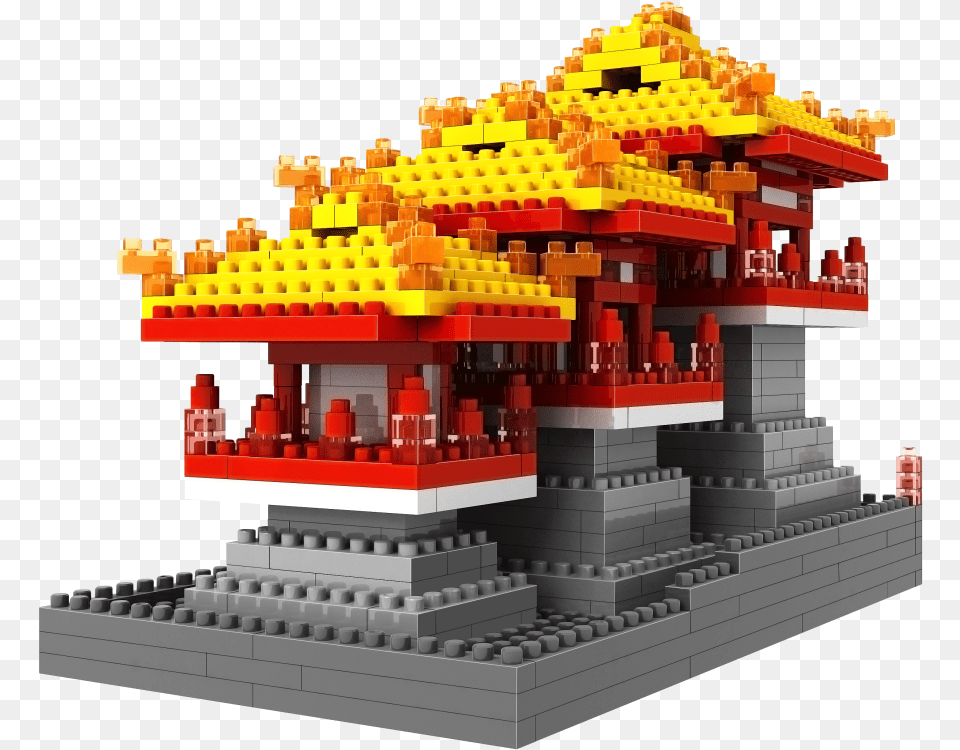 Ancient China Buildings, Toy, Lego Set Free Png