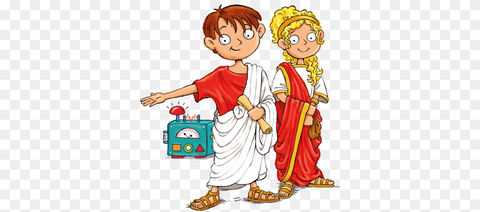 Ancient Clipart Roman Baths, Book, Boy, Child, Comics Free Png