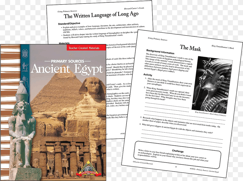 Ancient Egypt Kit Brochure, Adult, Person, Man, Male Png