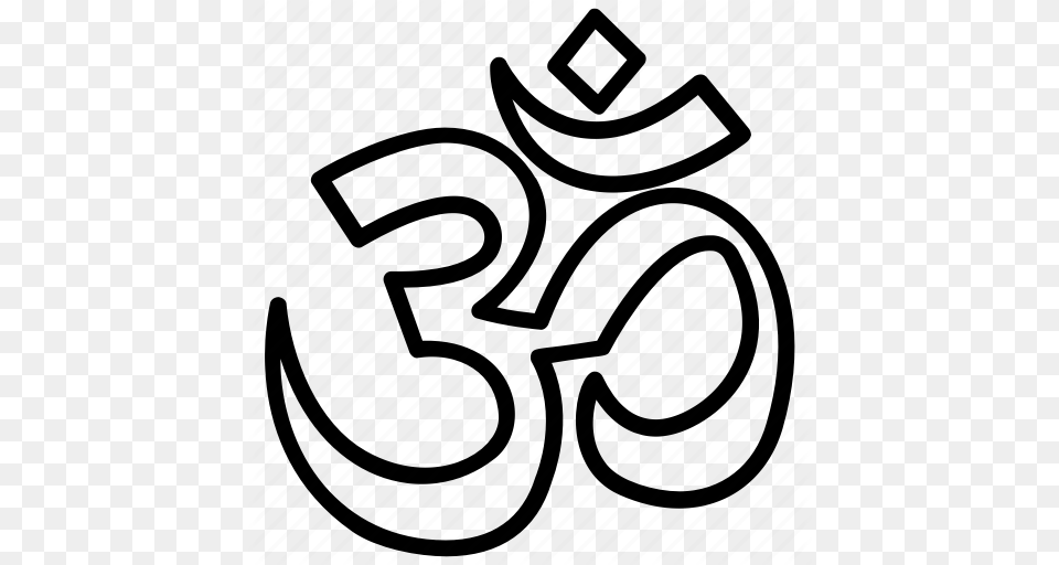 Ancient Emblem Divinity Symbol Hindu Symbol Indian Religion Om, Text Free Transparent Png