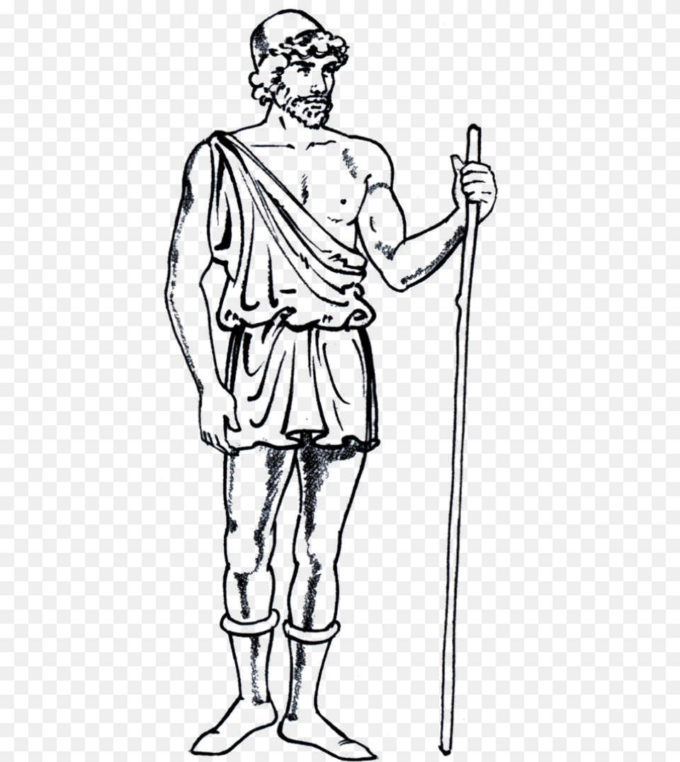 Ancient Greece Ancient Greek Man Drawing, Adult, Male, Person, Art Png