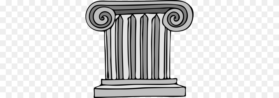 Ancient Greece Column Ancient Greek Temple Architecture, Pillar Free Png