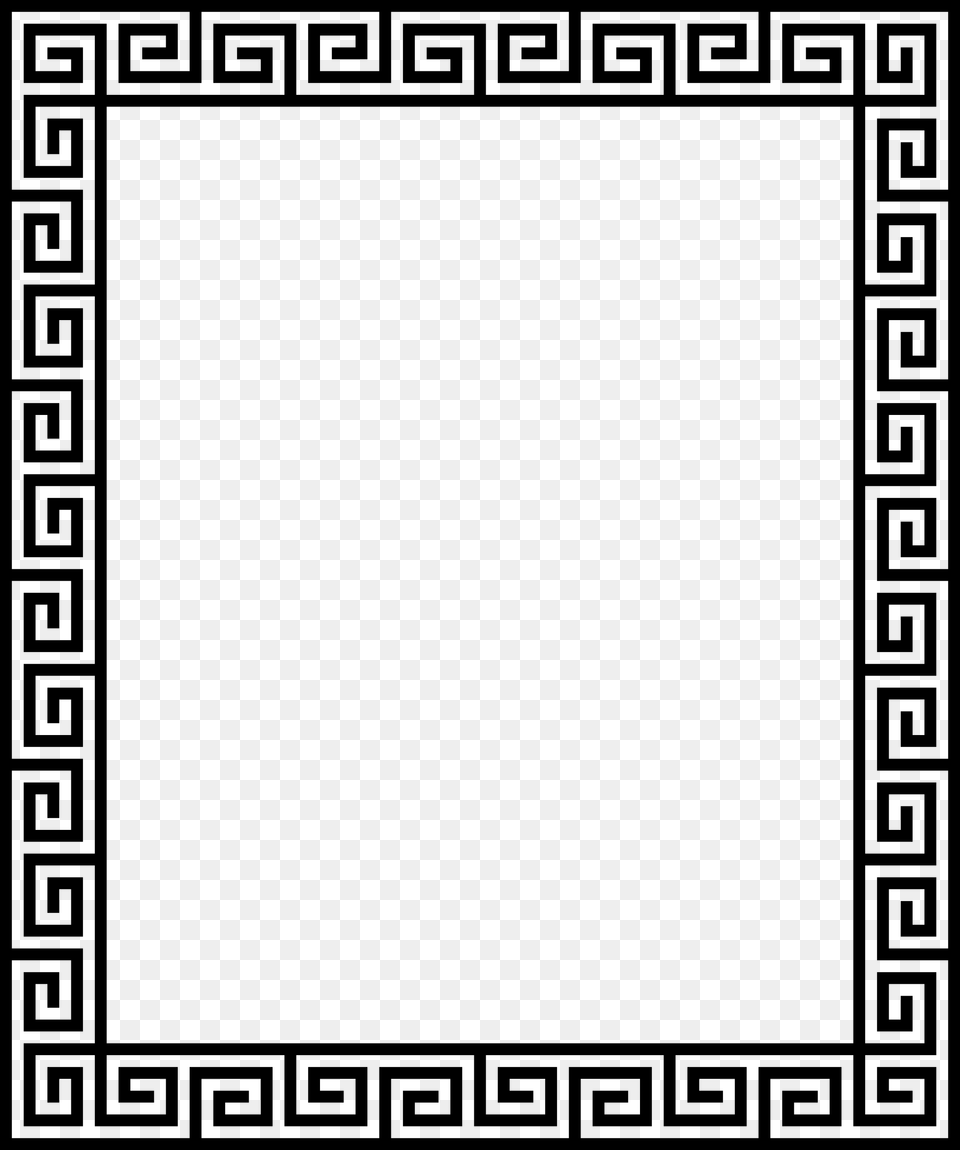 Ancient Greek Motif Clip Art, Home Decor, Rug Free Png